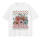 Pink Momma Checkered T