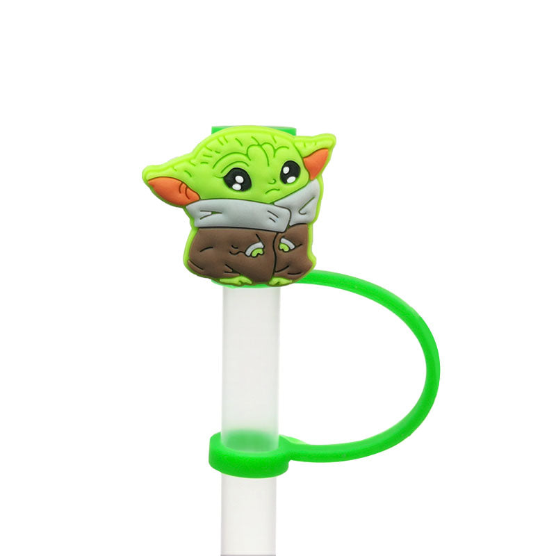 Baby Yoda Straw Cover