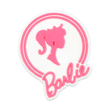 Barbie Outline Croc Charm