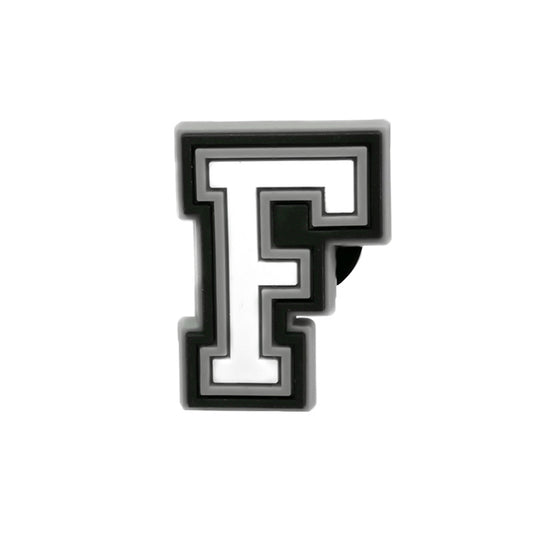 Black Letter F Croc Charm