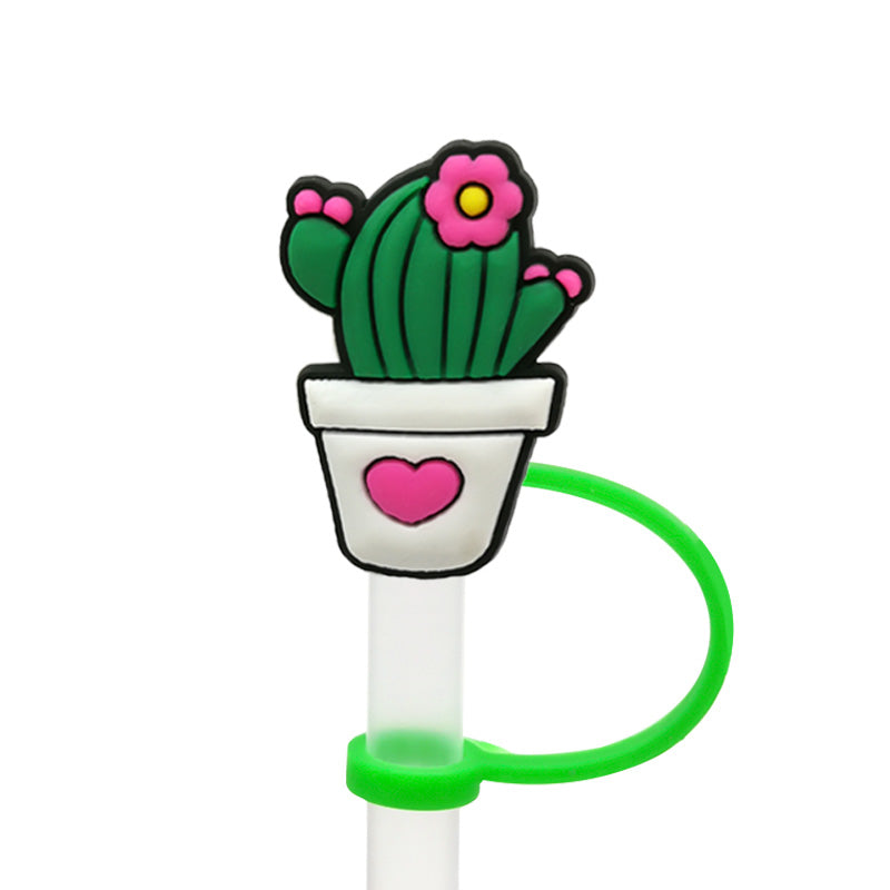 Cactus Plant Straw Cover