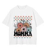 Black Momma Checkered T