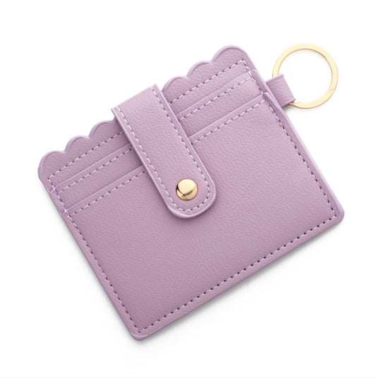 Women's Faux Leather Wallet/ Key Chain Card Holder