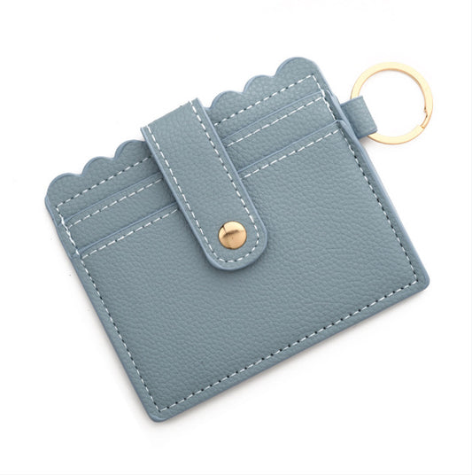 Women's Faux Leather Wallet/ Key Chain Card Holder