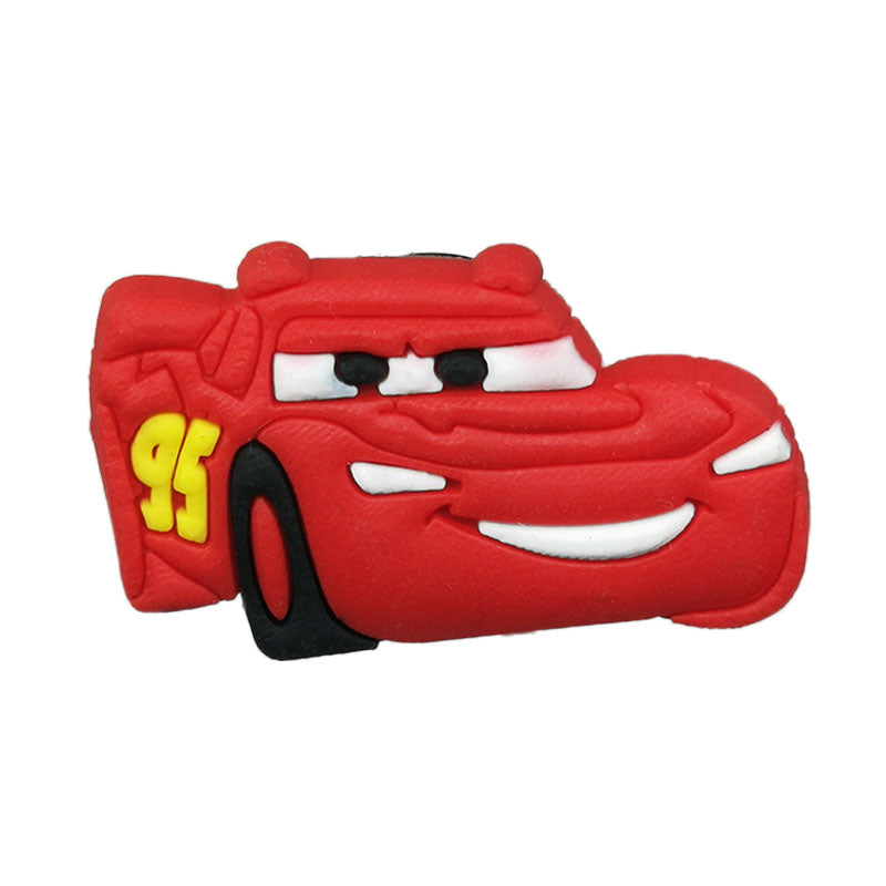 Lightning McQueen Croc Charm