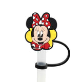 Minnie Mouse Flower Straw Cover